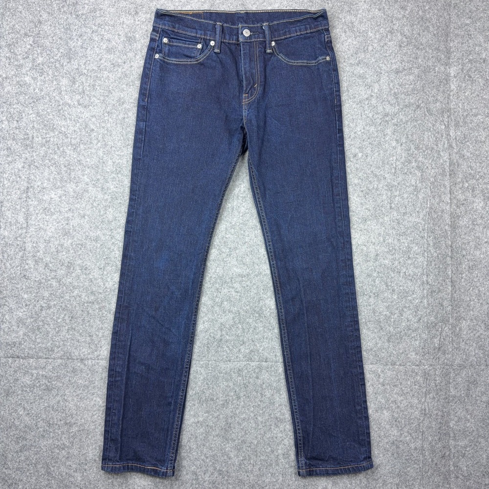 Levi's Jeans Mens 31x32 Blue 511 Slim Fit Dark Wash‎ Stretch Denim Pants Casual